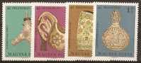 HUNGARY - 1969 Wood Carvings. Scott B271-4. MNH ** - Nuovi