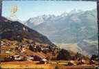 CP De VERBIER - LES PATHIERS " Vue Sur Le Val De Bagnes Et Le Gd Combin " . - Bagnes