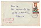 POLOGNE - Lettre Pour La SUISSE 1968 - Lettres & Documents