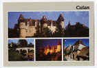 {43693} 18 Cher Culan , Multivues ; Château , Vieux Pont Sur L'Armon , Vieilles Maisons - Culan