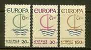 CYPRUS1966 MNH Stamp(s) Europe 270-272 - 1966