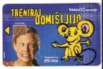 TRENIRAJ DOMIŠLJIJO  ( Slovenia Rare Card - 9.997 Ex.)  *** Mouse - Souris - Maus - Ratón - Topo - Muis * Mouses - Slovénie