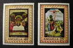 ANGUILLA 1969 - PAQUES EASTER PASCUA - YVERT 37-38 - Pascua