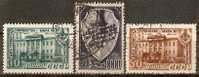 Russia / Soviet Union 1948 Mi# 1292-1294 Used - Gebruikt