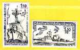 TAAF Navires Avisos  N° 79/80  Neuf X X (gomme Sans Trace) - Unused Stamps
