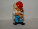 KINDER - Les Nains Travailleurs - Nain Barbier - Figurine Sans Bpz * - Figuren