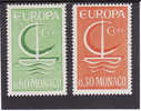C137 - Monaco 1966 -  Yv.no.698/9 Neufs** - 1966