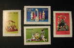 BRASIL 1981 NOEL NAVIDAD CHRISTMAS 4 STAMPS - YVERT 1505-1508 - Nuovi