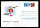Sp512 RUSSIE "ANT-1  Aeroplanes Office Constructer TOPLEV Scientist  60 Years TU-1922 Avions Cientists Postal Stationery - Autres (Air)
