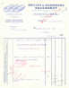 Facture De La Société Grilles & Gazogènes SAUVAGEOT De Paris Et De 1933 - Electricidad & Gas