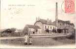 77 FONTENAY-TRESIGNY La TUILERIE - Belle Vue De L´usine ENFANTS En Gros Plan - Fontenay Tresigny