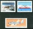 Antarctique - ARGENTINE - Base, Avion, Bateau - 20ème Anniversaire Du Traité - N° 1246 à 1248 ** - 1981 - Nuevos