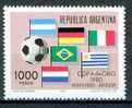 Sport - Drapeau, Ballon - Football - ARGENTINE - Coupe D'or En Uruguay - N° 1240 ** - 1981 - Neufs