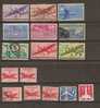 ETATS-UNIS- PA  / Lot De 16 Timbres AVIONS/  Petit Prix !! - 2a. 1941-1960 Used