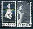 ART - DENMARK  -  Michel # 1341/2 - VF USED - Theatre