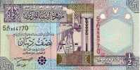 ***nouveaux***  1/2 Dinar  "LIBYE"  2002  UNC  Bc 64 - Libia