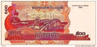 **2004**  500 Riels  "CAMBODGE"         UNC   Ro 16 -  19 - Cambodia