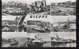 76...DIEPPE...9..VUES.........CPSM....ECRITE..‹(•¿•)› - Dieppe