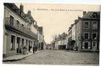 Cpa BONNEVAL Rue De La Mairie Porte St Roch Grand Café De La Place Resto RICOIS N°14 Ed Dousset Moineau JOLIE ANIMATION - Bonneval