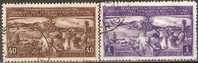 Russia / Soviet Union 1949 Mi# 1399-1400 Used - Gebruikt