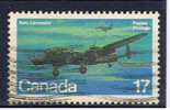 CDN+ 1986 Mi 785 Militärflugzeug Avro-Lancaster - Oblitérés