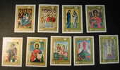 BULGARIA 1969 RELIGIOUS PICTURES OF THE ART GALERY OF SOPHIA  - YVERT 1668/1676 - Nuevos
