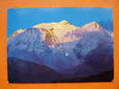 COMBLOUX - Soleil Couchant Sur Le Mont Blanc  - Flamme Combloux 1973 - Combloux