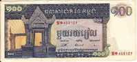 100 Riels  "CAMBODGE"          Ro 16 -  19 - Kambodscha