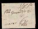 Portugal VILLA REAL Cancelled Ligth Black Cover Dated Vila Real (18.01.1819) To PORTO Port 25r. Cover Gc479 - ...-1853 Vorphilatelie