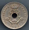 Belgique 25 Centimes 1908 Légende Flamande Tb+ - 25 Cent