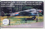 NEDERLAND (CRE-024) LOCKHEED AIRPLANE AVION UNBENUTZT Pays-Bas Telecarte  Phonecard Telefonkarte Niederlande - Holland - Privadas