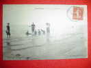 CPA Criel Sur Mer Plage Très Animée 1910 Costumes De Bain Et Chapeaux - Criel Sur Mer