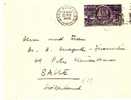 IRL042 / Bedarf Schweiz 1949 Theobald Wolfe Tone 3 Pg. - Lettres & Documents