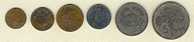 Seychelles: 6 Monedas, 6 Valores - Usadas III - Seychelles