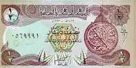 IRAQ/IRAK  1/2 DINAR 1993  KM#78  PLANCHA/UNC  DL-3379 - Irak