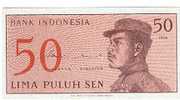 INDONESIA,50 SEN 1964 K94 SC   DL-3466 - Indonésie