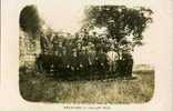 24 - DORDOGNE - BRANTOME - CARTE PHOTO RARE - FETE De M° DURANDEAU En JUILLET 1912 - Brantome