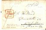 IRL070 / Oromore West 1840, Paid, Mit Weiterleitung Neue Anschrift - Prefilatelia