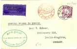 IRL073 / Sonderflug 1932 Nach Berlin Mit Lichtschwert 48 A(1923) - Briefe U. Dokumente