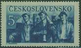 Tschechoslowakei Czechoslovakia 1950 Mi 617 Yv 535 Sc 413 * MH - Factory Workers / Les Ouvriers - 5 Years Republic - Otros & Sin Clasificación