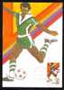 UNITED STATES 1983 Very Rare Maximum Card With Soccer Football OLYMPIC GAMES 1984. - Sommer 1984: Los Angeles