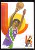 UNITED STATES 1983 Very Rare Maximum Card With Basketball OLYMPIC GAMES 1984. - Baloncesto