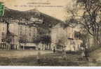 Le Teil   Place Des Sablons , Les Ruines Du Chateau - Le Teil