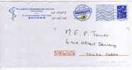 Entier Postal PAP Repiqué Indre Et Loire Tours Cabinet Infirmier Seringle - PAP : Sovrastampe Private