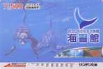 RARE Carte Japon  - DAUPHIN / Dauphins - DOLPHIN Japan Bus Card - DELPHIN - 27 - Delfines
