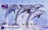 Carte Japon - DAUPHIN / Dauphins - DOLPHIN Japan Tosho Card - DELPHIN -  GOLFINO - 50 - Dolphins