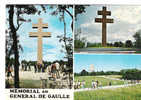 CP - COLOMBEY LES DEUX EGLISES - MULTIVUES - MEMORIAL AU GENERAL DE GAULLE - M. NEBINGER - M. MOSSER - Colombey Les Deux Eglises