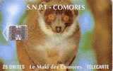 COMORES MAKI SANS N° SERIE RARE - Komoren