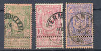 Belgie Ocb Nr : 68 - 70  (zie Scan) - 1894-1896 Exposiciones