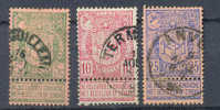 Belgie Ocb Nr : 68 - 70  (zie Scan) - 1894-1896 Expositions